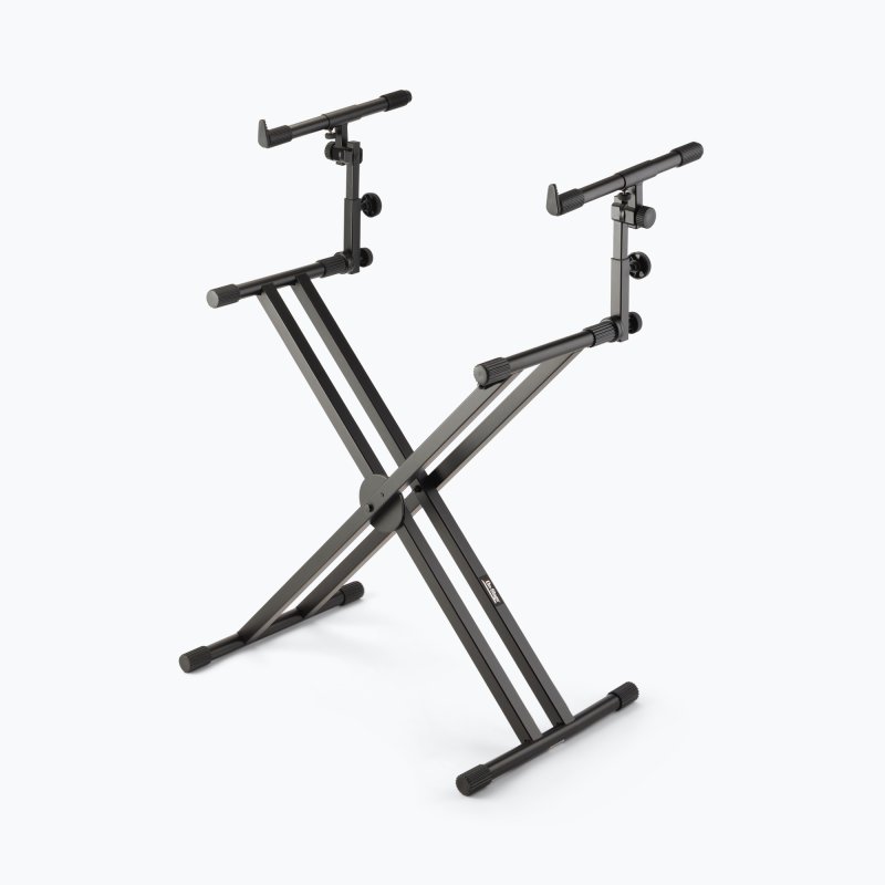 On-Stage TMP-KS7292 Double-X ERGO-LOK Keyboard Stand with Second Tier