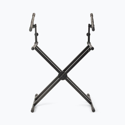 On-Stage TMP-KS7292 Double-X ERGO-LOK Keyboard Stand with Second Tier