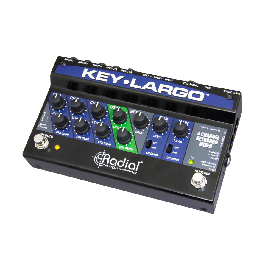 Radial Key-Largo Keyboard Mixer