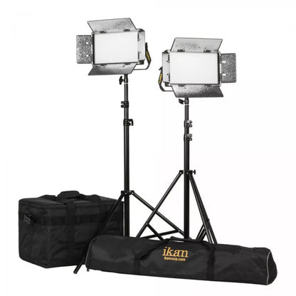 IKAN LB5-2PT-KIT Kit with 2 x Lyra Bi-Color Half x 1 LED Soft Light