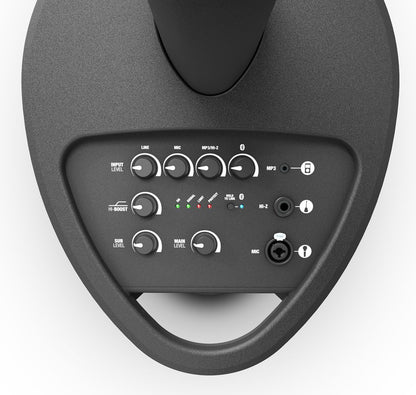 LD Systems MAUI 5 Portable Column PA System with Mixer and Bluetooth panel top