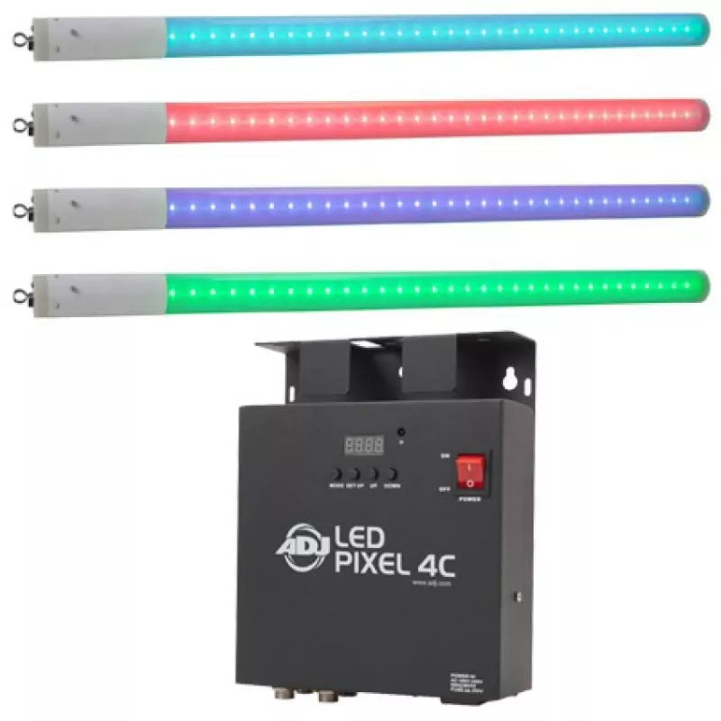 ADJ LED PIXEL TUBE SYS 4 X LED075, 1XPIX088