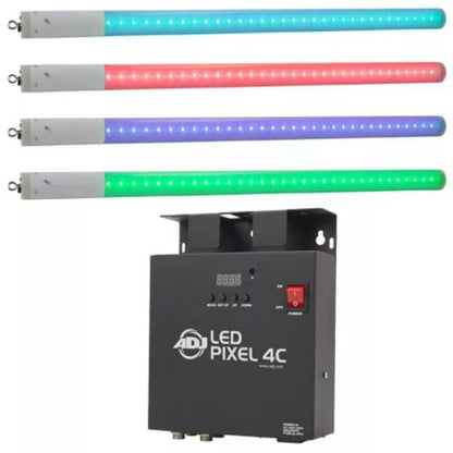 ADJ LED PIXEL TUBE SYS 4 X LED075, 1XPIX088