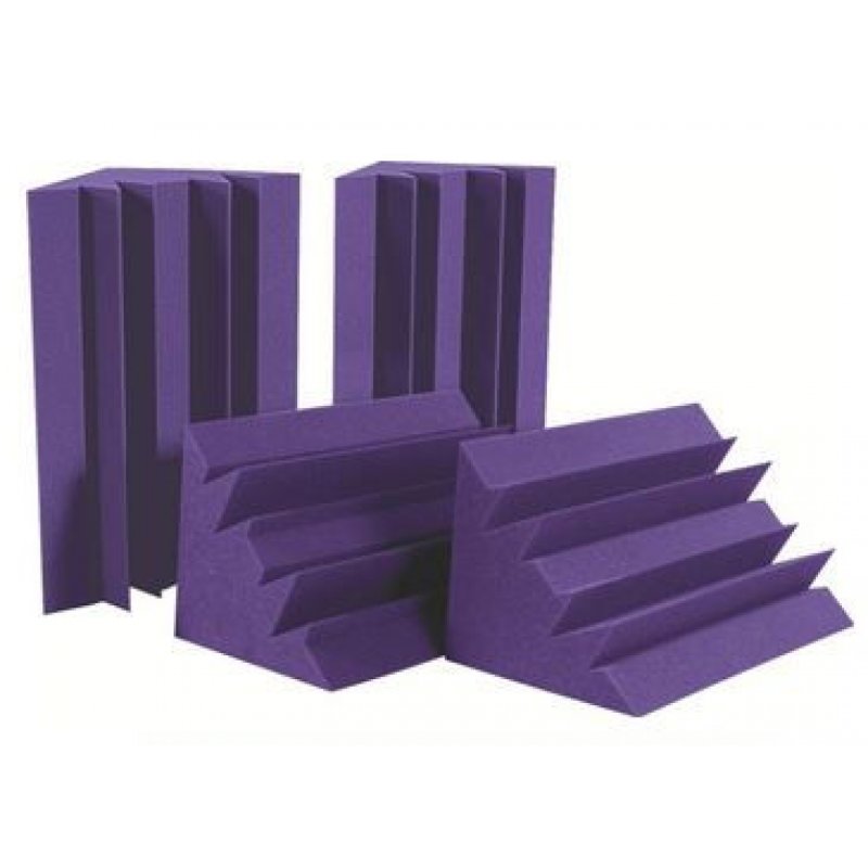 AURACO LENPUR LENRD Series Bass Traps (8-pack, Purple)