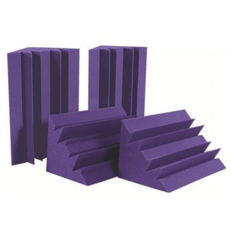 AURACO LENPUR_HP LENRD Series Bass Traps (4-pack, Purple)