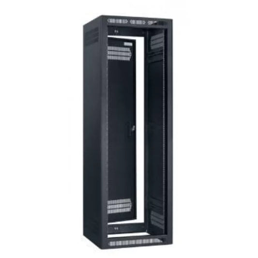 Lowell LER Series Enclosed AV Rack Welded Steel 19" Install Rack | 32"D | 35U | With Rear Door