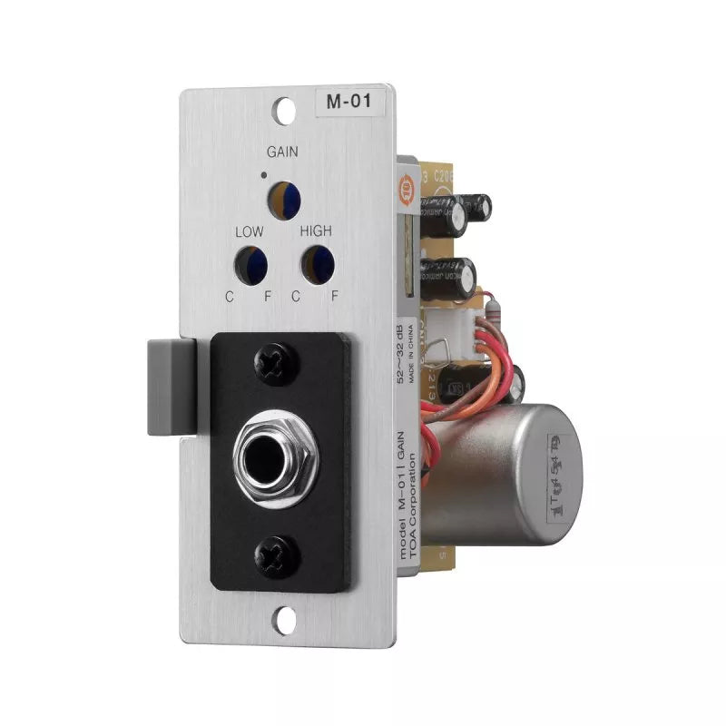 TOA M-01P INPUT MODUAL W/ 1/4"