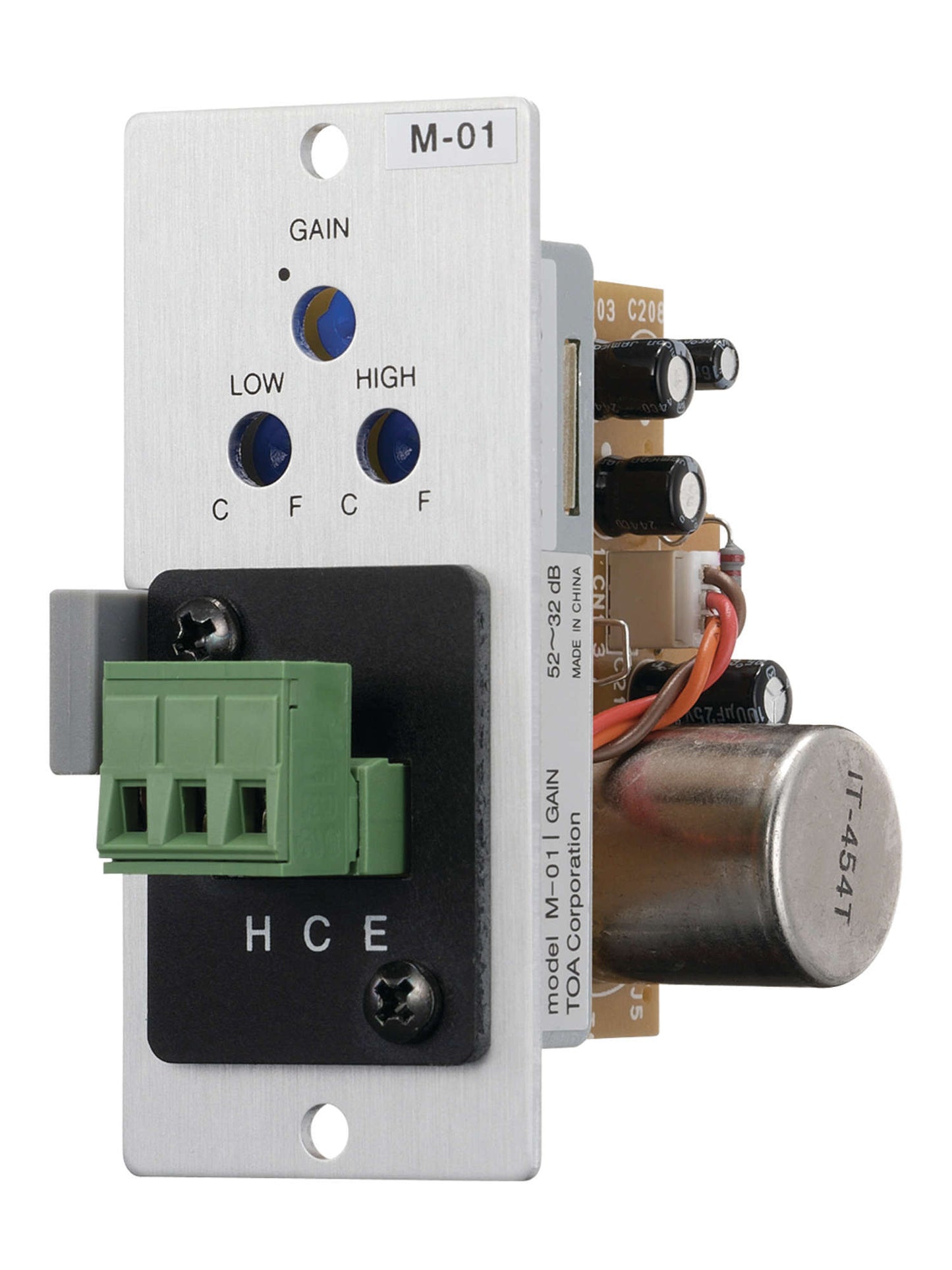 TOA M-01ST Microphone Input Module