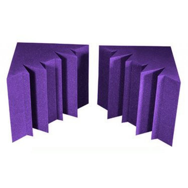 AURACO MEGALENPUR MegaLENRD Series Bass Traps (2-pack, Purple)