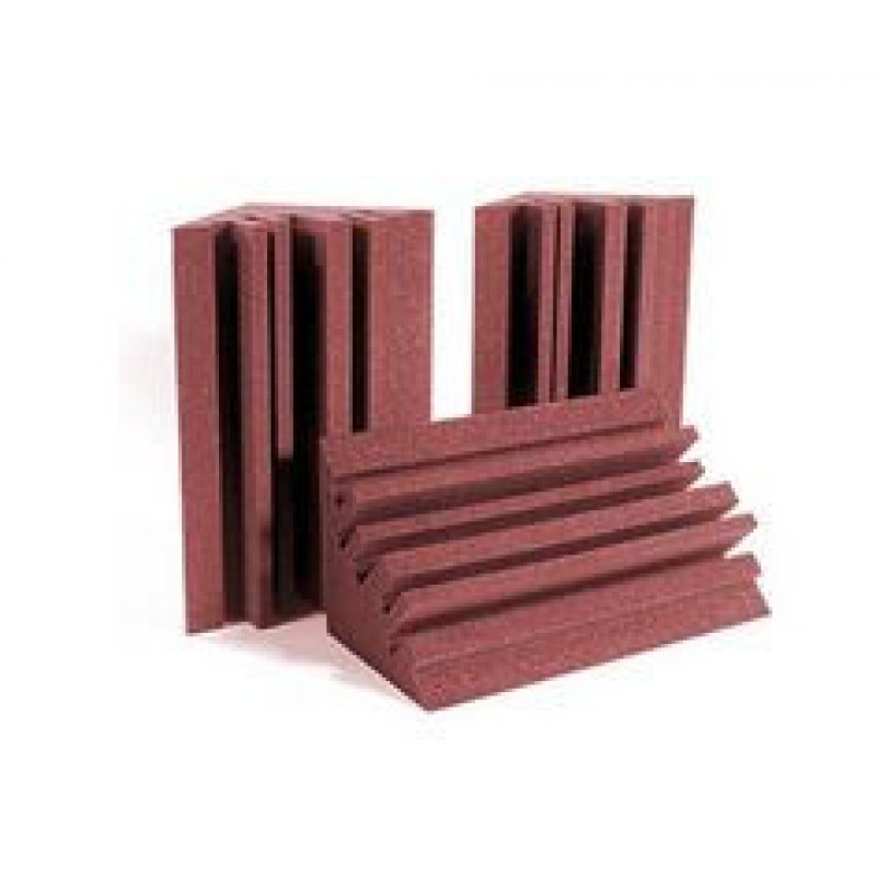 AURACO METROLENBUR MetroLENRD Series Bass Traps (8-pack, Burgundy)