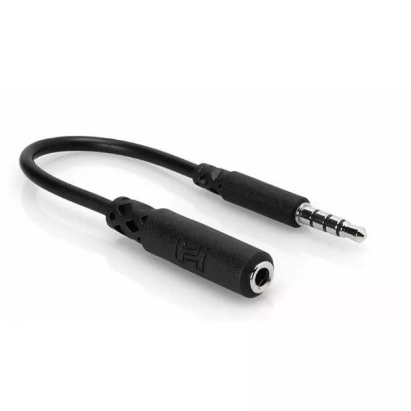 Hosa MHE-158 Headphone Adptr, 3.5 mm TRRS t