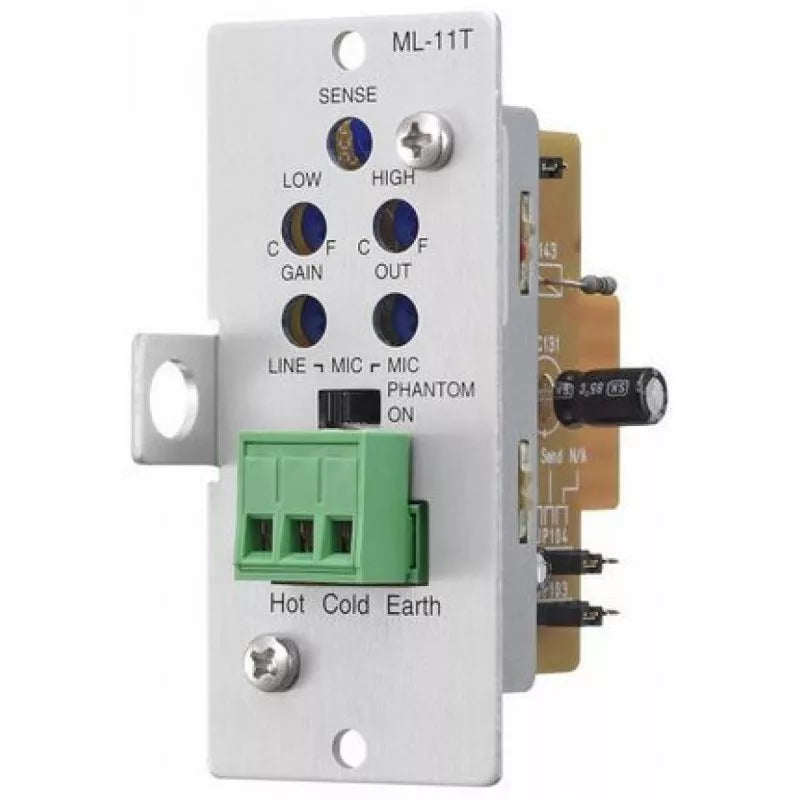 TOA ML-11T MIC/LINE INPUT W/MUTE/SEND/REC
