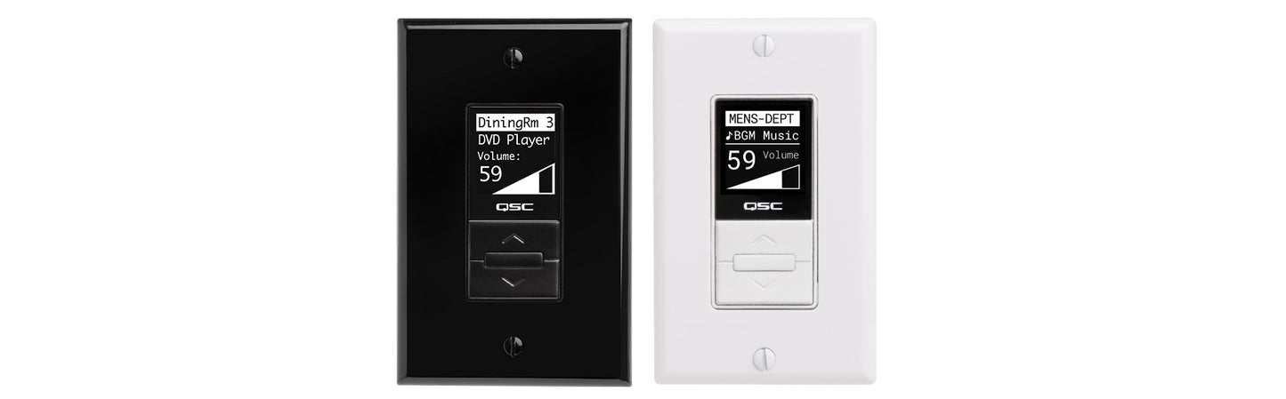 Q-SYS MP-MFC Controller-Wall mount controller for MP-M Series mixers