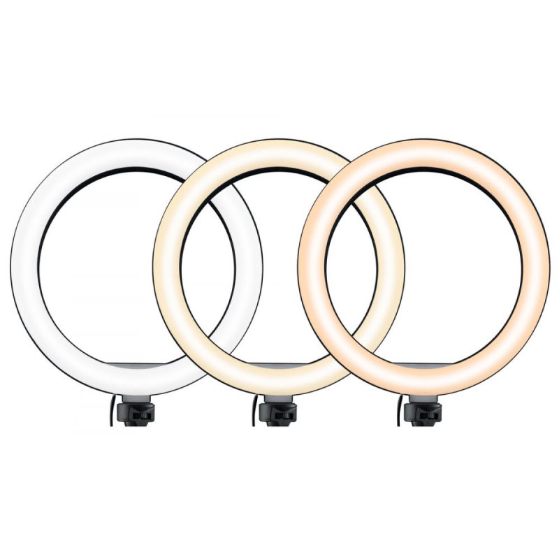 Mackie mRING-10 10" 3-Color Ring Light Kit with Stand and Remote