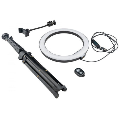 Mackie mRING-10 10" 3-Color Ring Light Kit with Stand and Remote