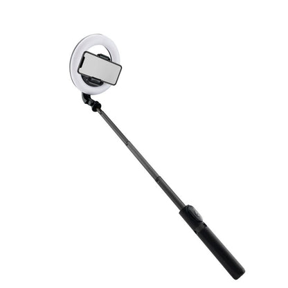 Mackie mRING-6 6" Battery-Powered Ring Light with Convertible Selfie Stick/Stand and Remote
