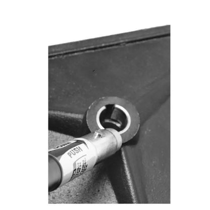 On-Stage TMP-MS7625B Hex-Base Quarter-Turn Threadless Mic Stand