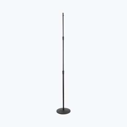 On-Stage TMP-MS9312 Production-Grade Three-Section Mic Stand with 12" Round Base