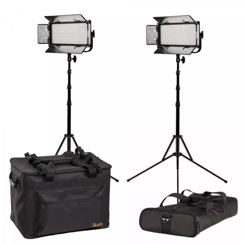 IKAN MSB8-2PT-KIT Mylo Soft Bi-Color 2-Point LED Light Kit