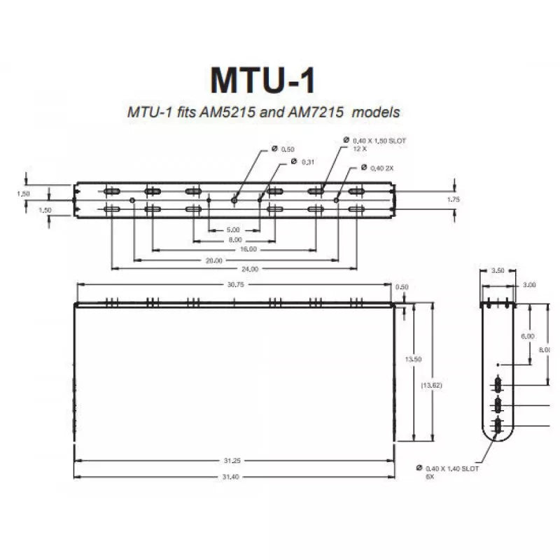 JBL MTU-1-WH