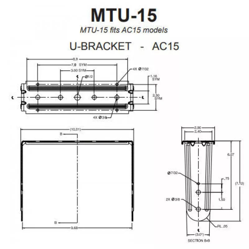 JBL MTU-15-WH
