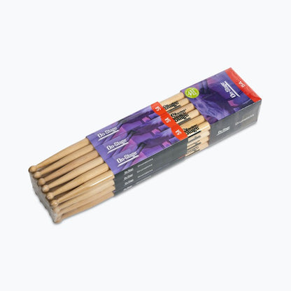 On-Stage TMP-MW5A Maple Drum Sticks (5A, Wood Tip, 12pr)