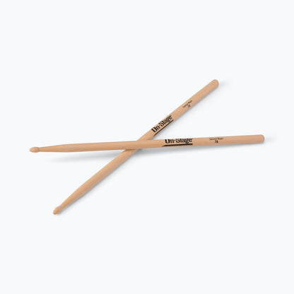 On-Stage TMP-MW7A Maple Drum Sticks (7A, Wood Tip, 12pr)