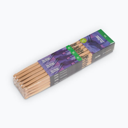 On-Stage TMP-MW7A Maple Drum Sticks (7A, Wood Tip, 12pr)