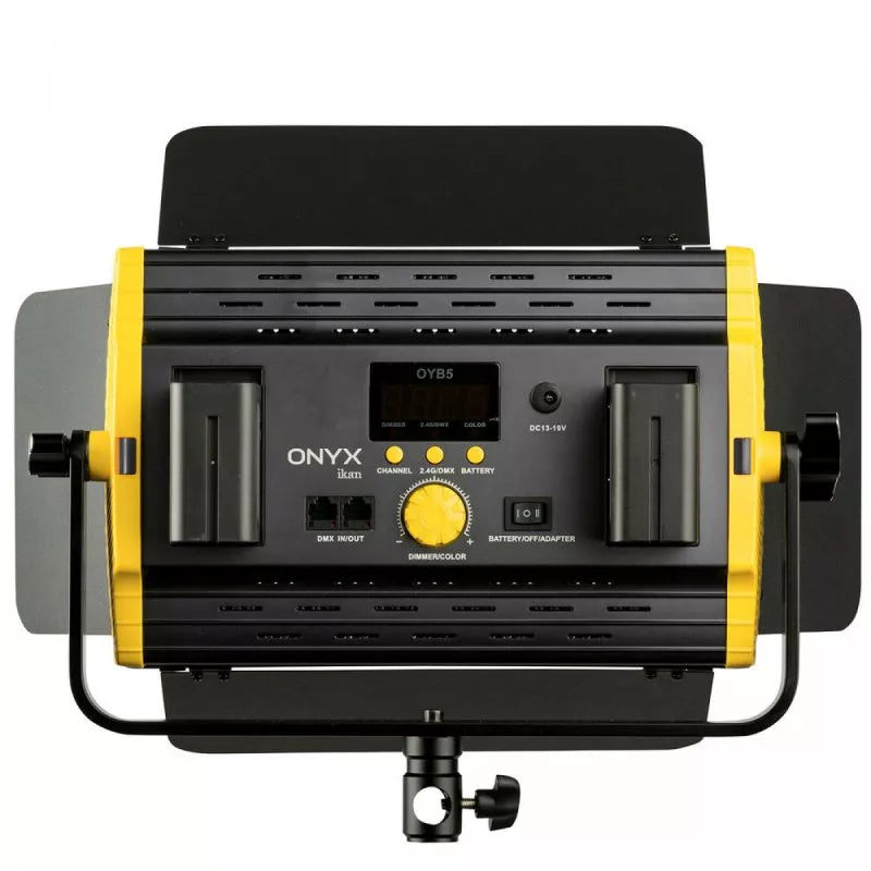 IKAN OYB5 Onyx Half x 1 Bi-Color 3200K -5600K Aluminum LED L