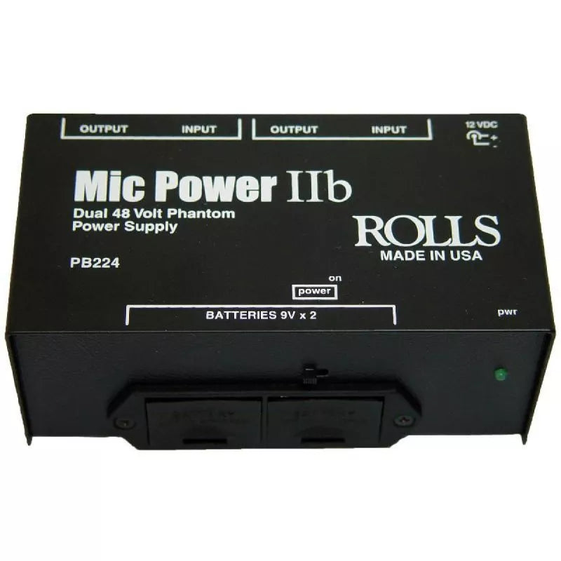 Rolls PB224 2/CH--BATTERY