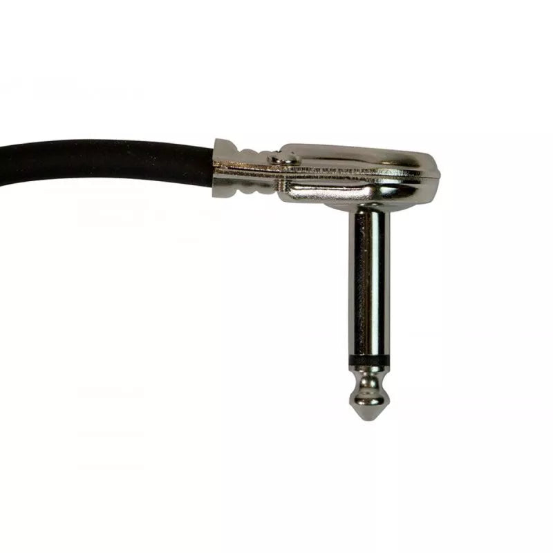 On-Stage TMP-PC506B 6" Patch Cable w/ Pancake Connectors (Black)