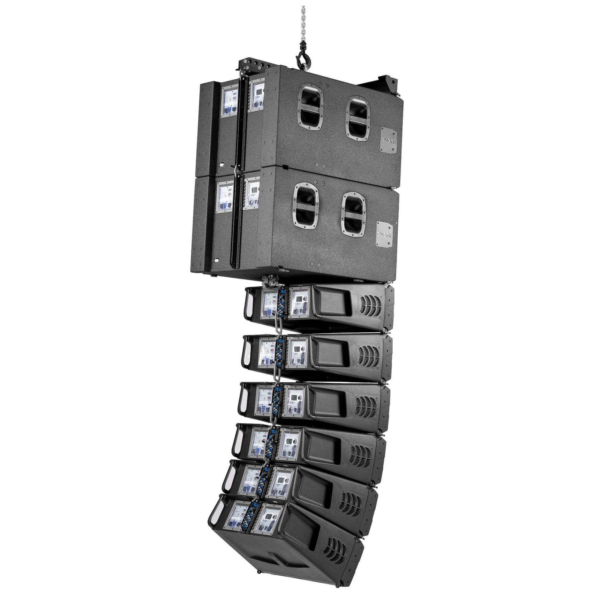DAS Audio EVENT-28A Powered Line Array Speaker suspended lifestyle 1 back