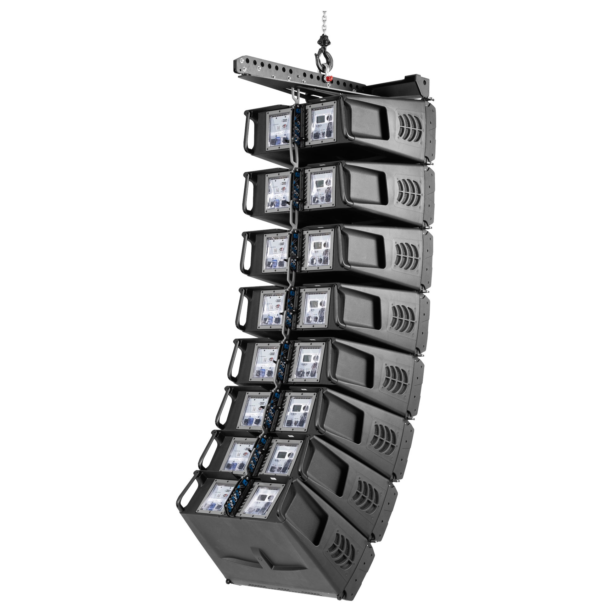 DAS Audio EVENT-28A Powered Line Array Speaker suspended lifestyle 2 back