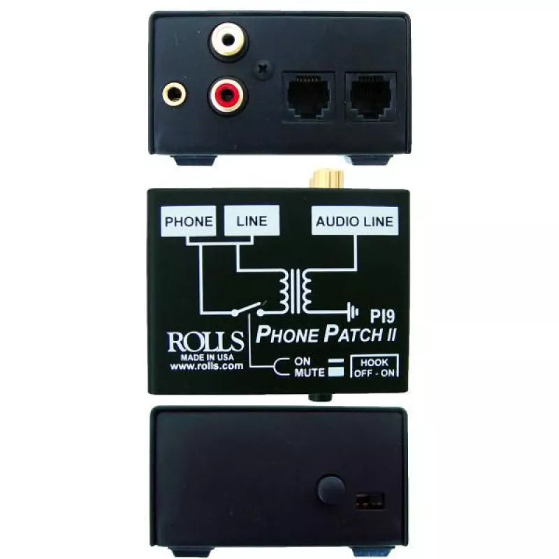 Rolls PI9 PHON PTCH RJ11-RCA OR1/8" MINI