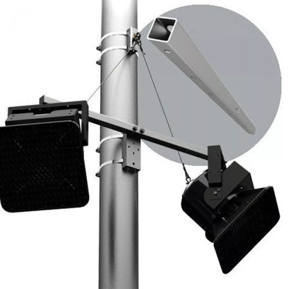 Adaptive Technologies PM-DA-48 PoleStar, 48in Dual Adapter, s