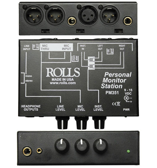 Rolls PM351 Personal Monitor System