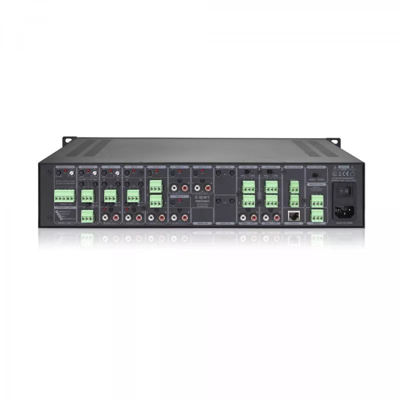 Biamp PREZONE2 Stereo Pre-Amplifier, Ethernet