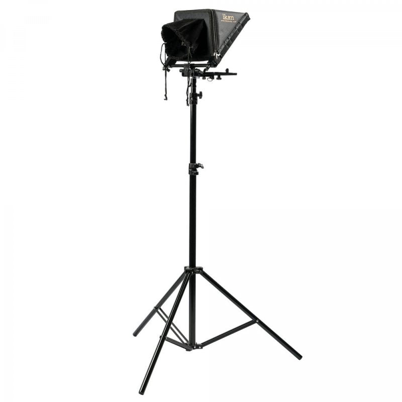 IKAN PT-ELITE-LS-RC Tablet Teleprompter for Light Stands w/ Remote