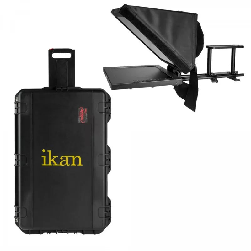 IKAN PT3500-HB-TK 15" High Bright Beam Splitter Teleprompter w/ Hard Case