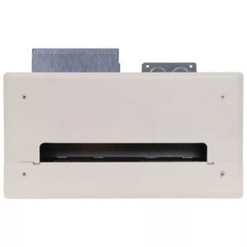 FSR PWB-100-WHT Wall Box for Aud, Vid & Power