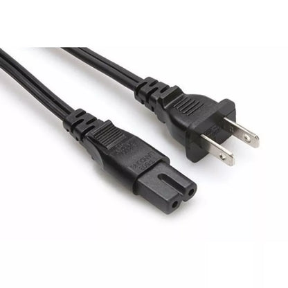 Hosa PWP-461 POWER CORD IEC C7 - NEMA 1-15P 8FT