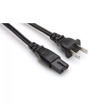 Hosa PWP-461 POWER CORD IEC C7 - NEMA 1-15P 8FT