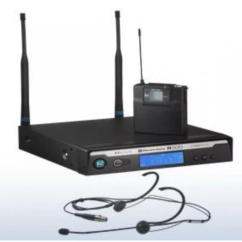 Electro-Voice R300-E-C Head worn system with HM3 omni directional microph