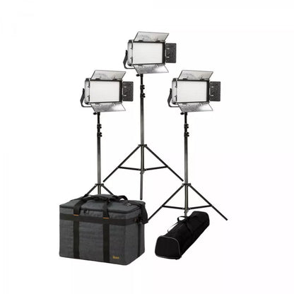 IKAN RB5-3PT-KIT Kit with 3 x Rayden Bi-Color Half x 1 LED Lights