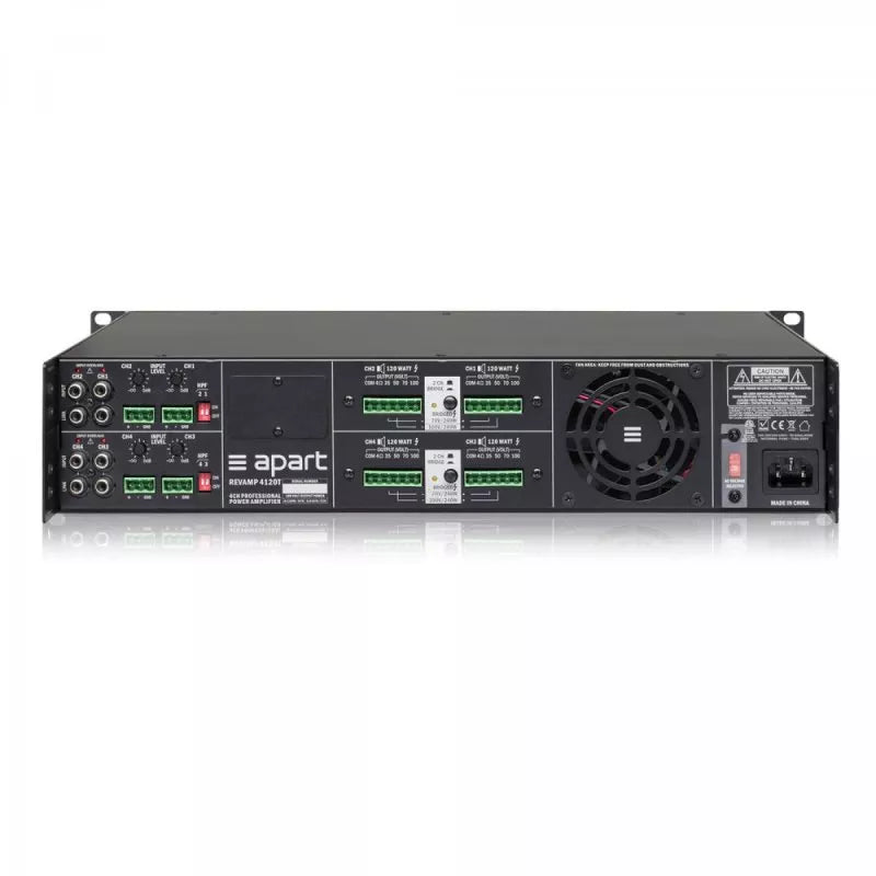 Biamp REVAMP4120T 4-channel digital power amplif