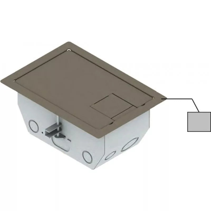 FSR RFL4.5-D1G-SLGRY Gray Trim 4.5in deep back box