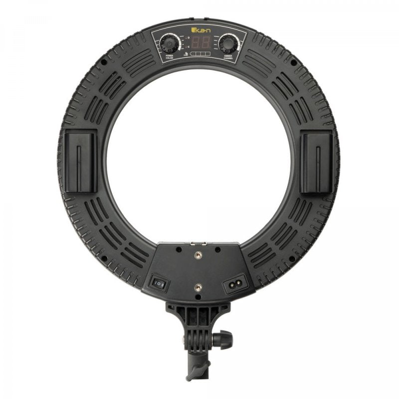 IKAN RLB40-M Oryon 14" Ring light with phone mount, remote, and bag