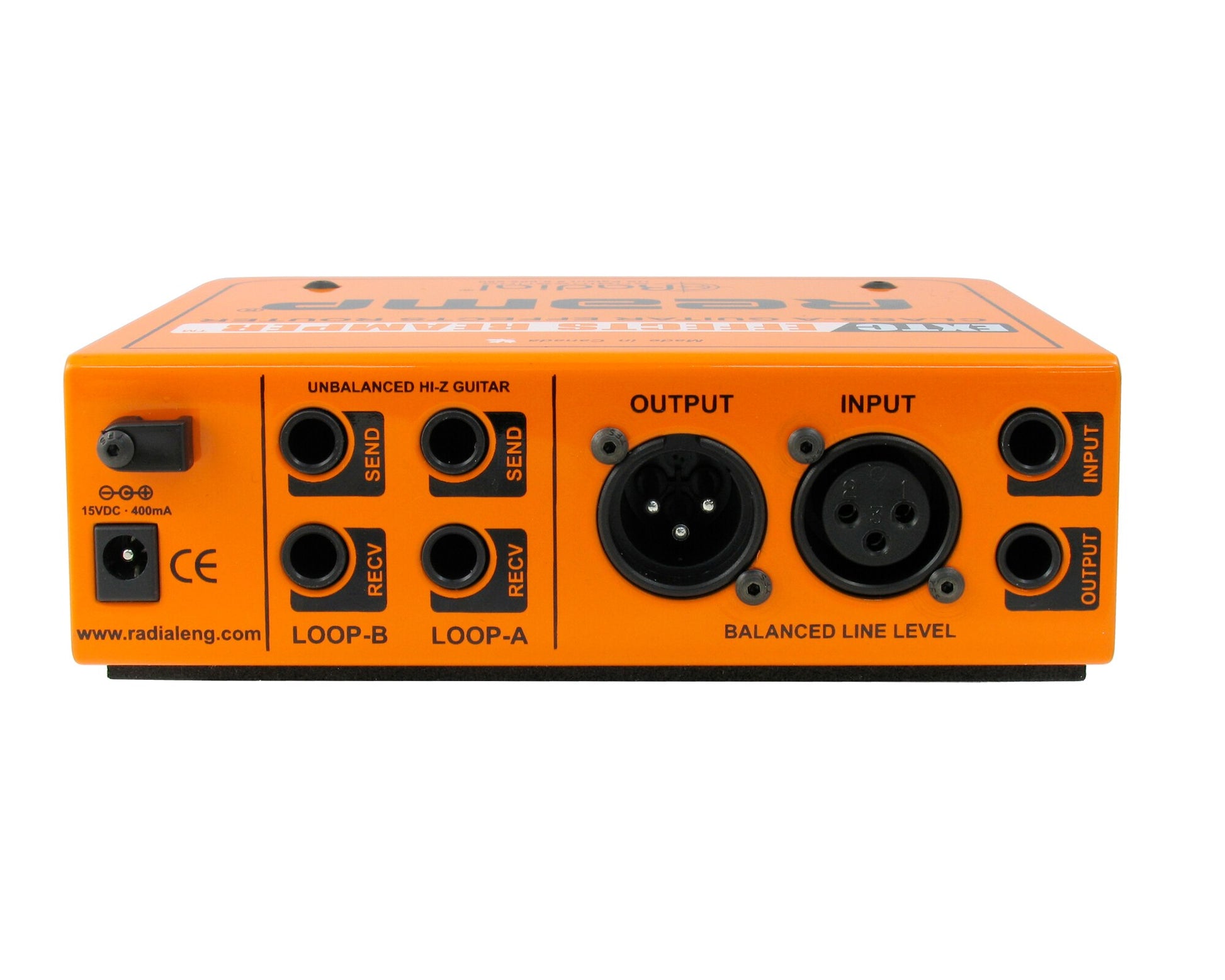 Radial EXTC-SA Guitar Effects Router back