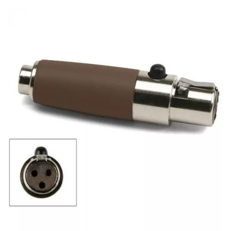 Samson AD100C TA3F Connector for SASE50C (Cocoa)