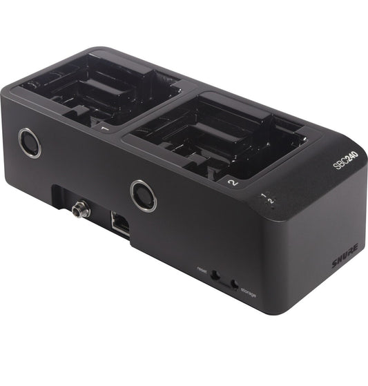 Shure SBC240 Two-Bay Networked Docking Charger